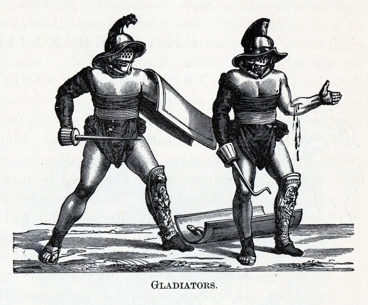 Gladiadores, 1882 de Unbekannt