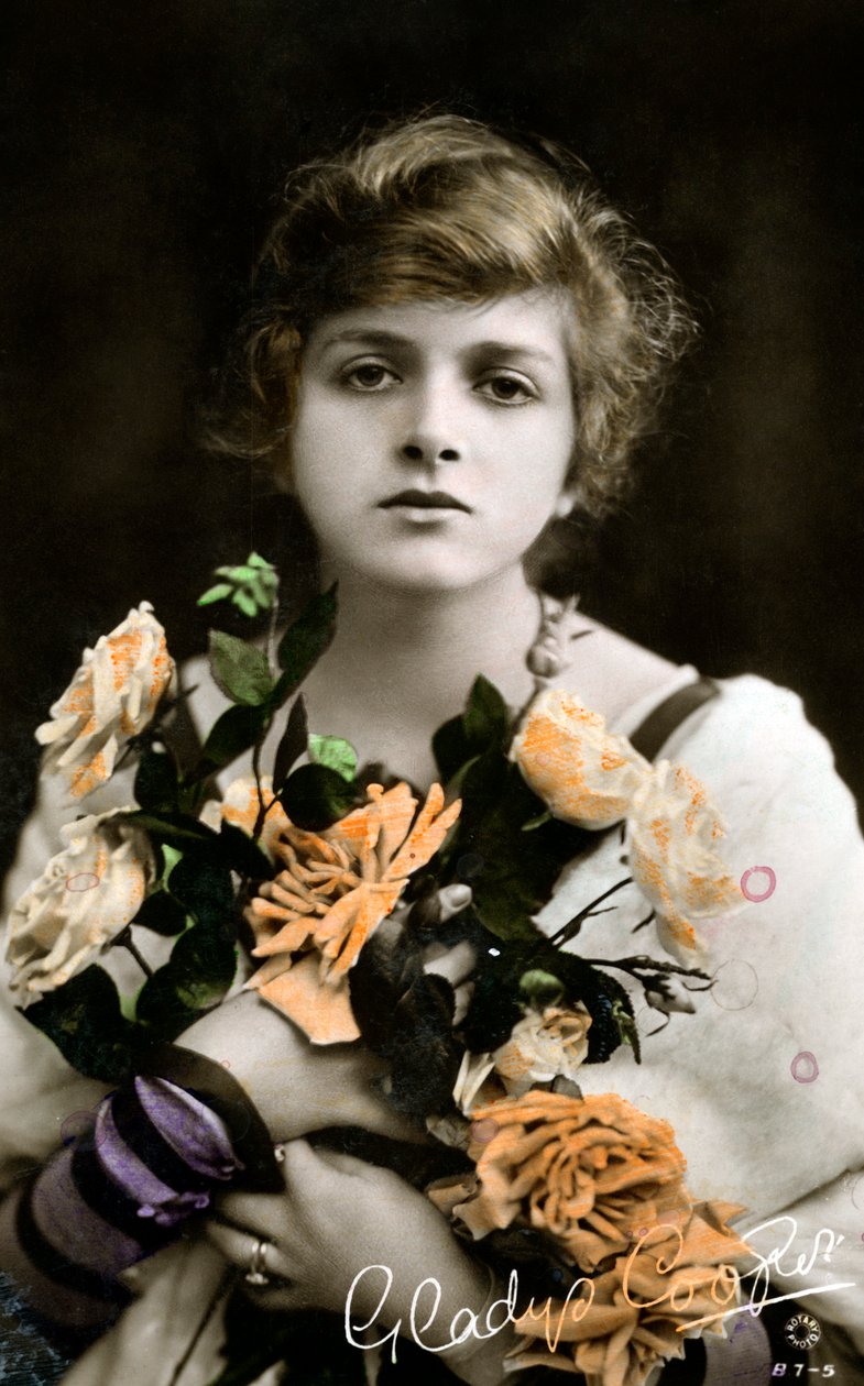 Gladys Cooper 1888-1971, atriz inglesa, início do século XX de Unbekannt