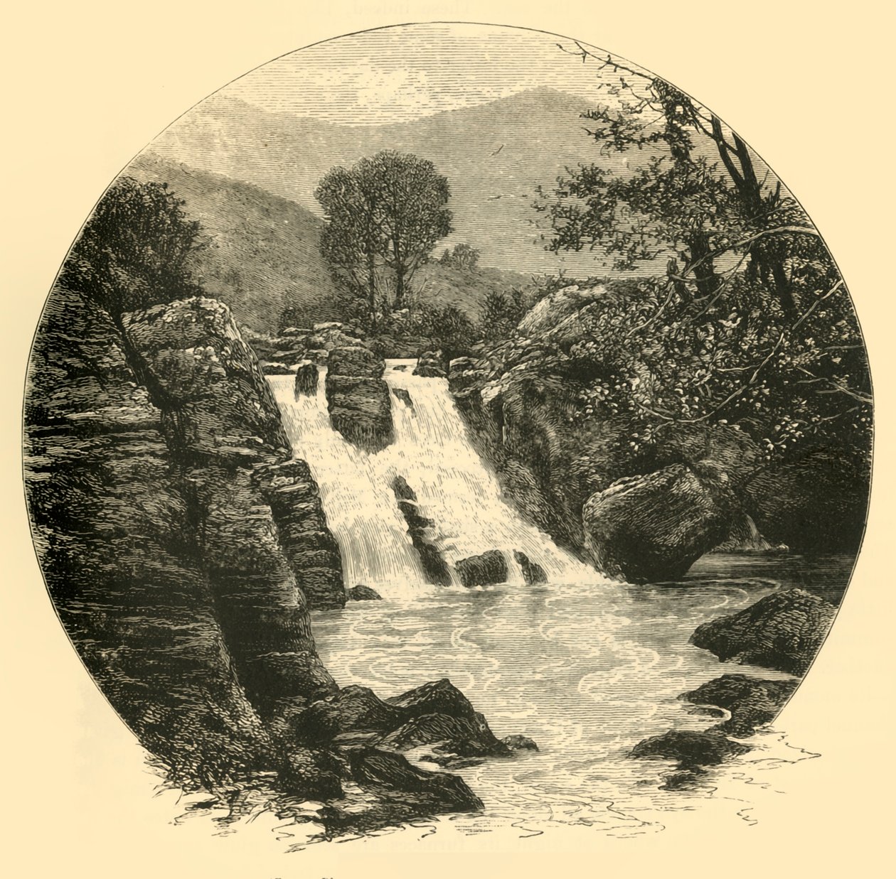 Glen Cloy, Arran, 1898. de Unbekannt