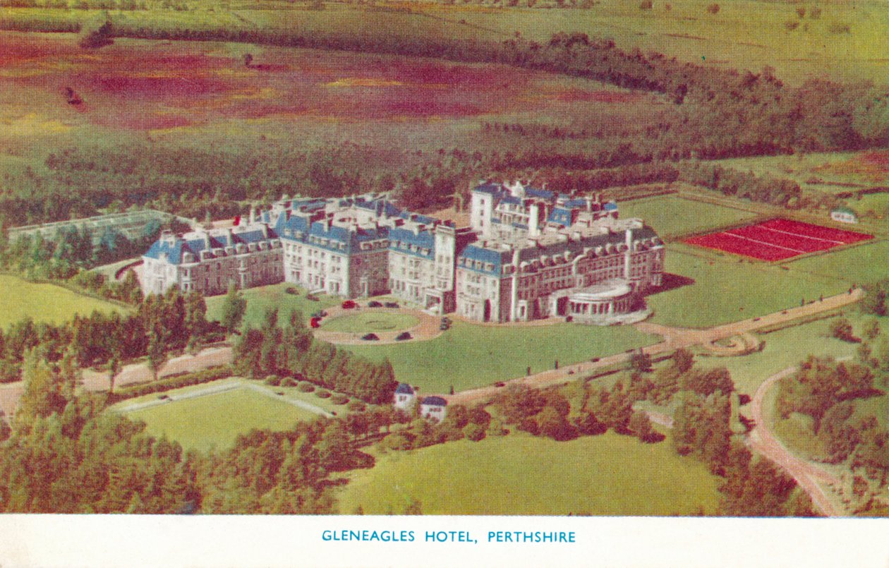 Gleneagles Hotel em Perthshire, c1930, EUA de Unbekannt