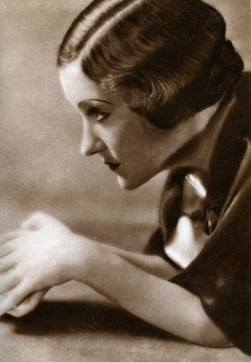 Gloria Swanson, atriz americana, 1933 de Unbekannt