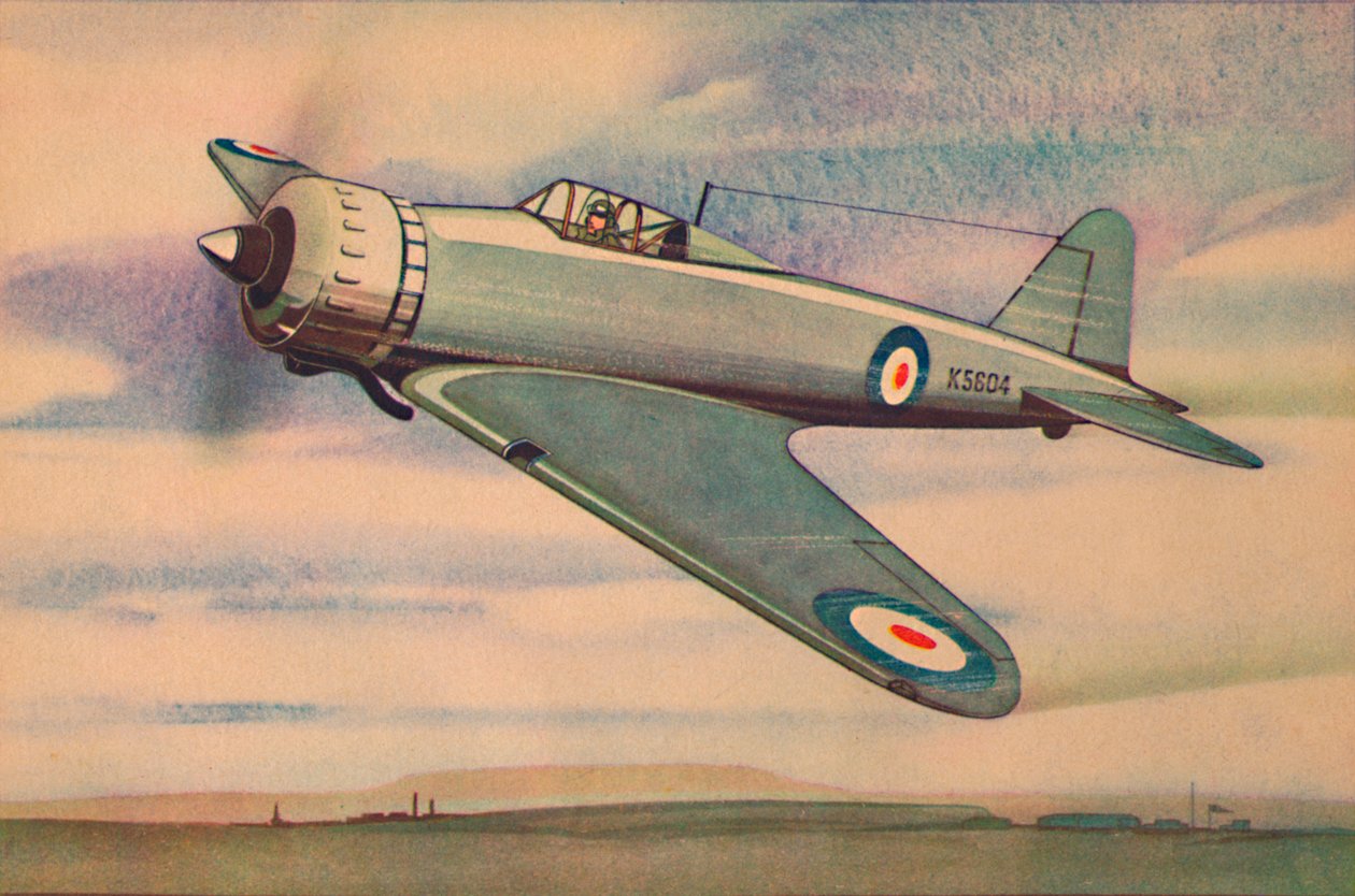Monoplano de caça Gloster F.534, c1944. de Unbekannt
