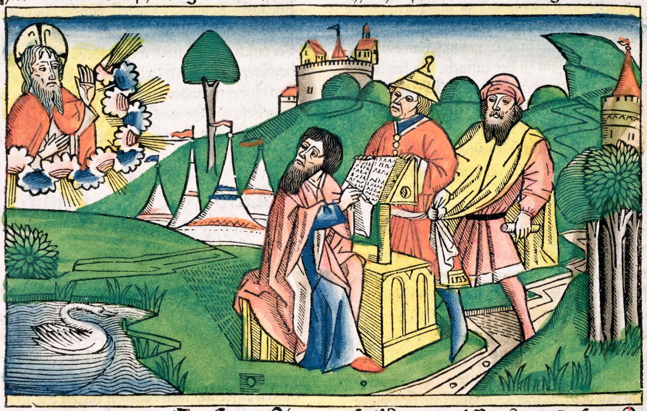 Deus fazendo as Leis de Unbekannt