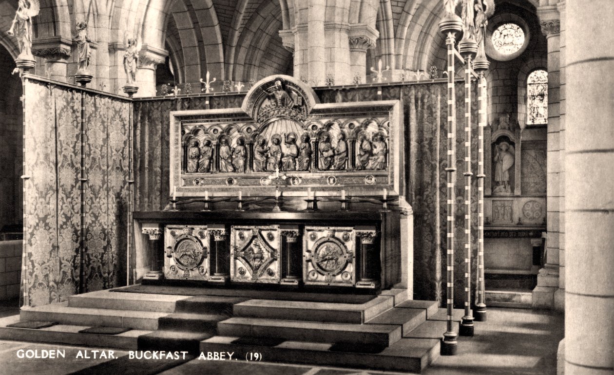 Altar Dourado, Buckfast, Abadia, Século 20 de Unbekannt