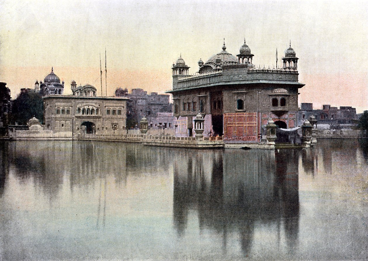 Templo Dourado, Amritsar, Punjab, Índia, c1890 de Unbekannt