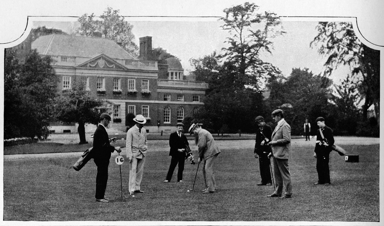 Golfe no Ranelagh Club, Londres, c1903 1903 de Unbekannt