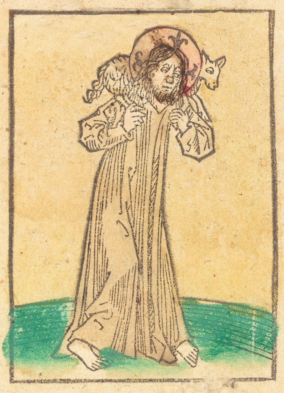 Bom Pastor, c. 1480. de Unbekannt