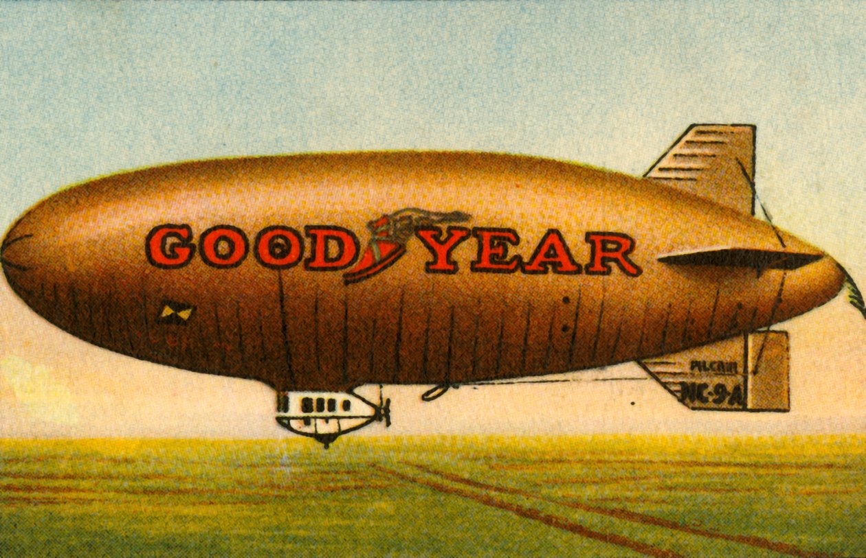 Dirigível da Goodyear Pilgrim, 1925, 1932. de Unbekannt