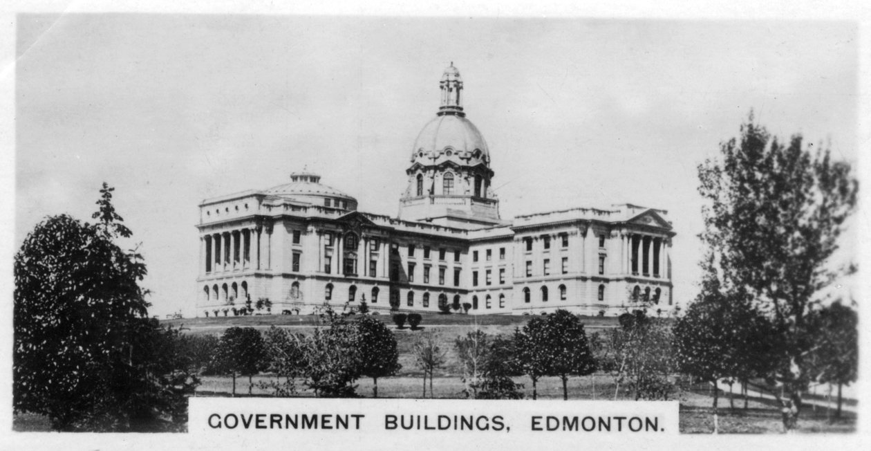Prédios governamentais, Edmonton, Alberta, Canadá, c1920s de Unbekannt