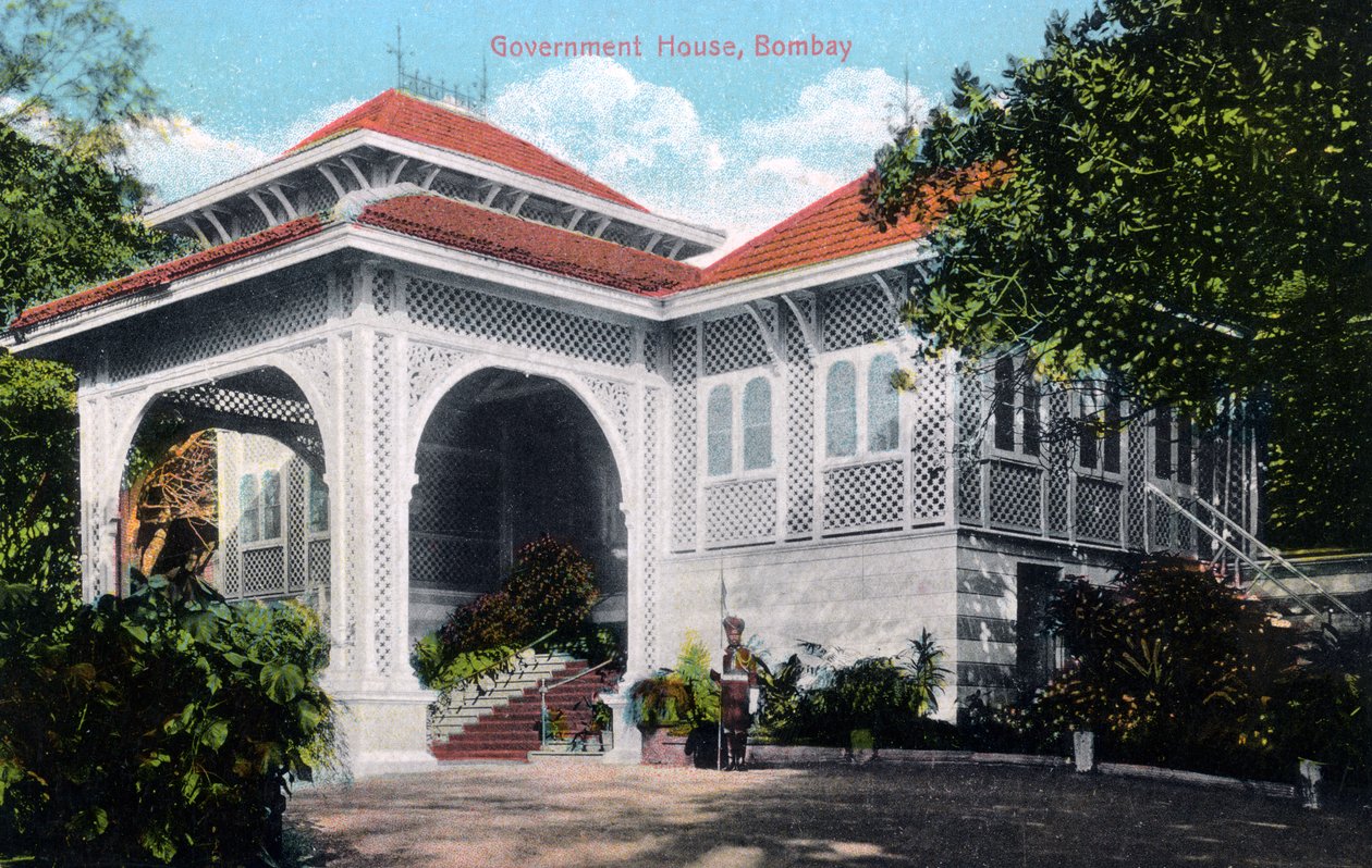 Casa do Governo, Bombaim, Índia, início do século XX de Unbekannt