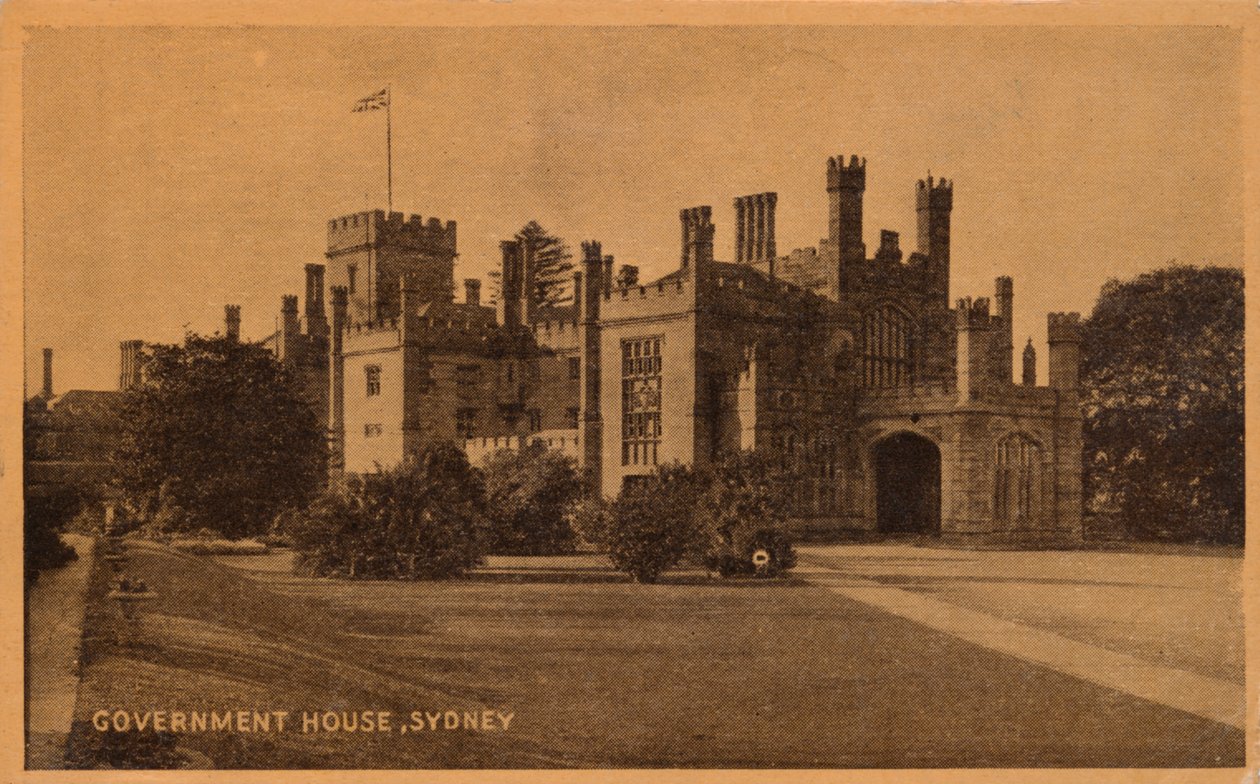 Casa do Governo, Sydney, c1900. de Unbekannt
