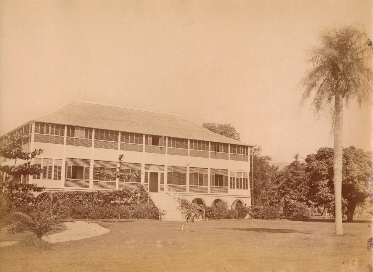 Casa do governo, perto de Kingston, Jamaica século XX. de Unbekannt