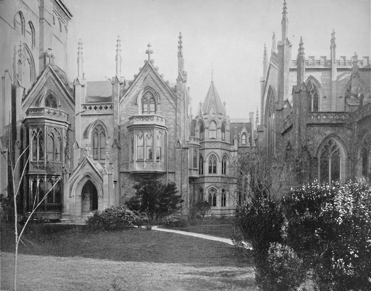 Grace Church and Rectory, Nova Iorque, c1897. de Unbekannt