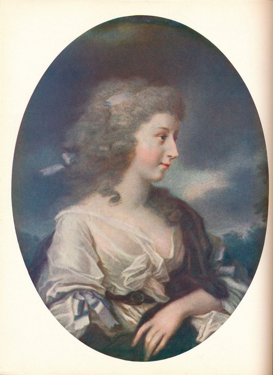 Grace Dalrymple Elliott 1758-1823 foi uma socialite e cortesã escocesa, 1906 de Unbekannt