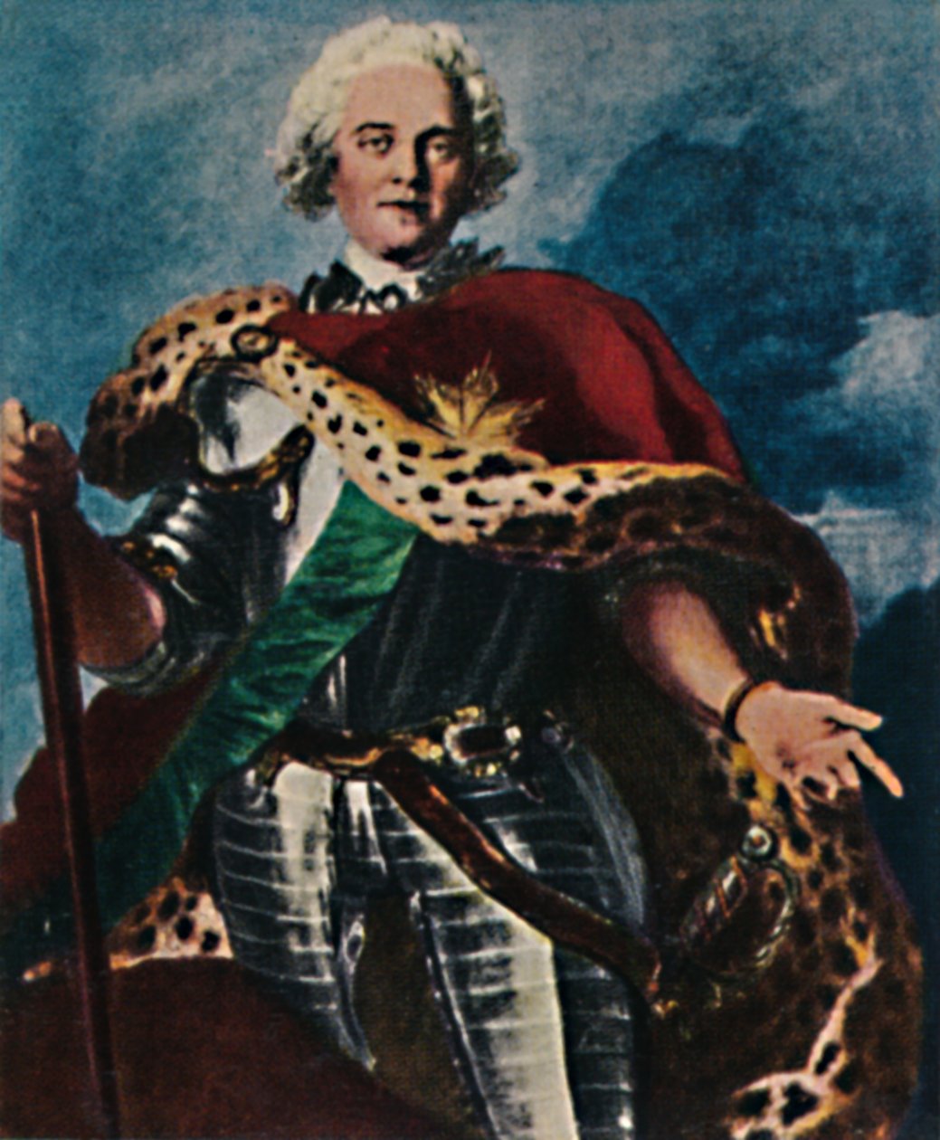 Conde Moritz da Saxônia., 1934. de Unbekannt