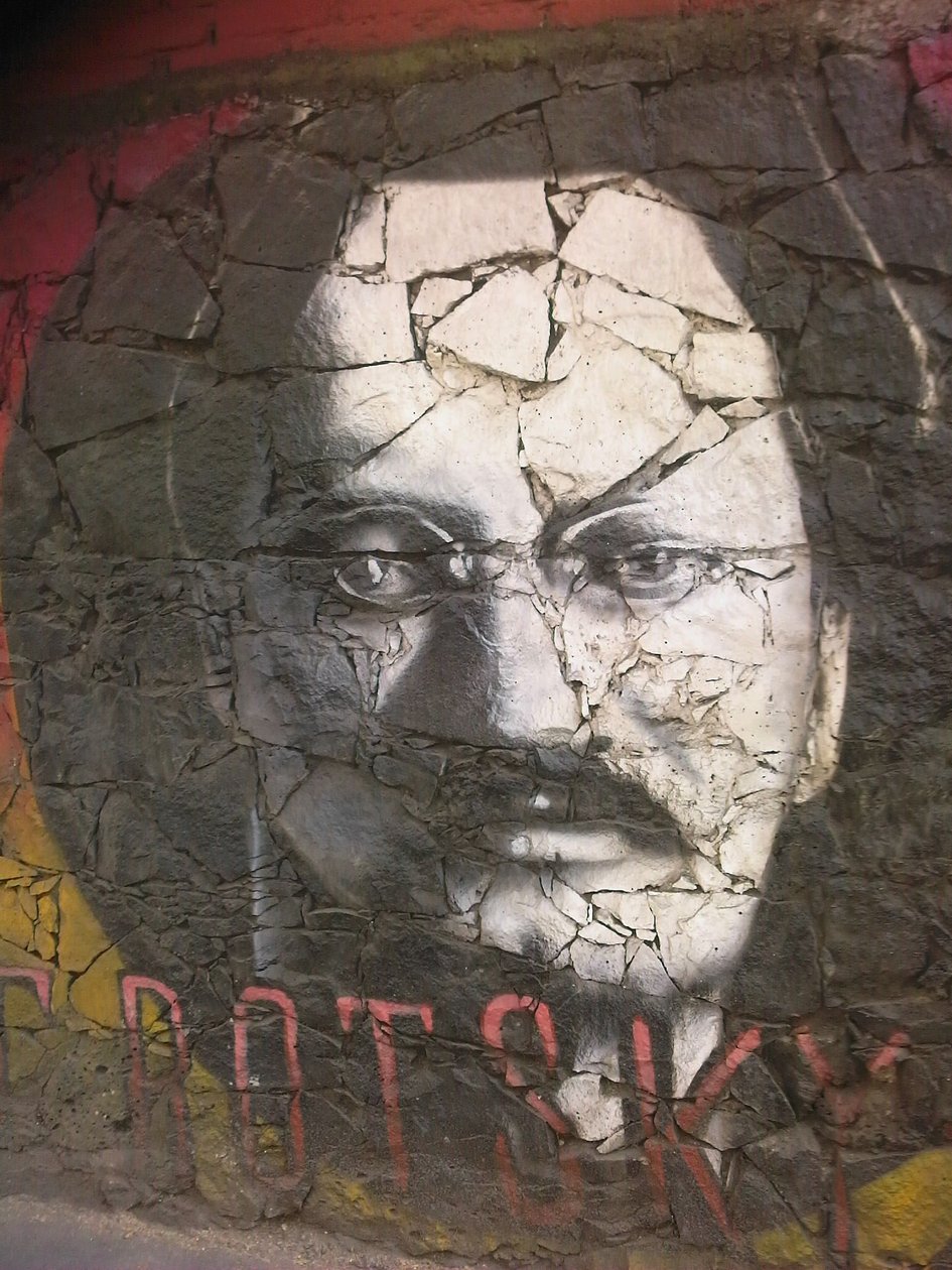 Grafite de Leon Trotsky de Unbekannt