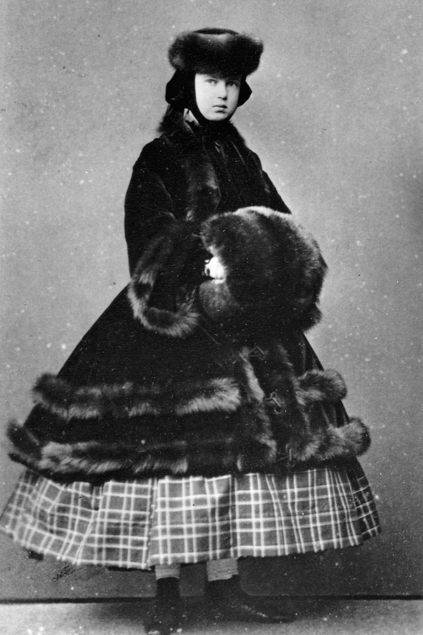 Grã-duquesa Maria Alexandrovna da Rússia, c1861-c1865 de Unbekannt