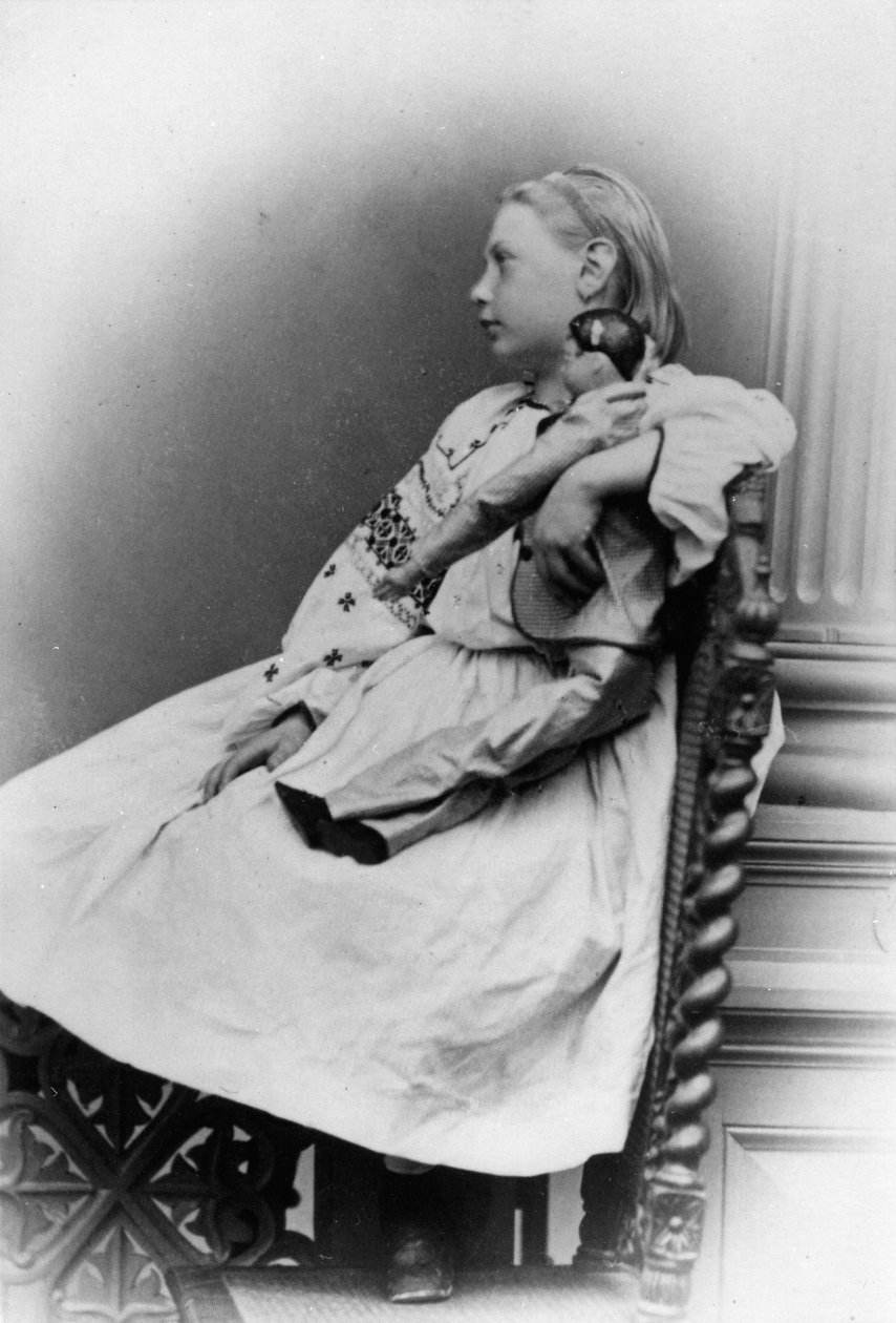 Grã-duquesa Vera Constantinovna da Rússia, c1861-c1865 de Unbekannt