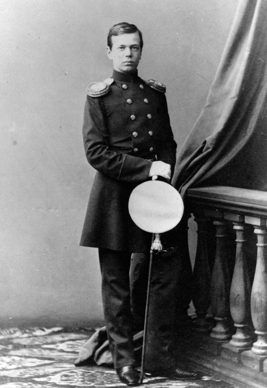 Grão-Duque Alexander Alexandrovich da Rússia, c1860-c1861 de Unbekannt