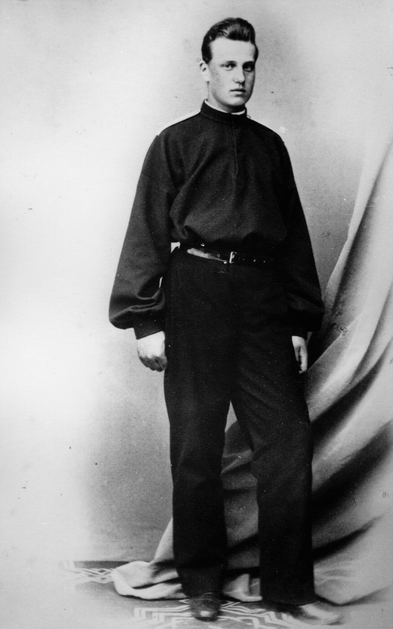 Grão-Duque Alexei Alexandrovich da Rússia, c1866-c1870 de Unbekannt