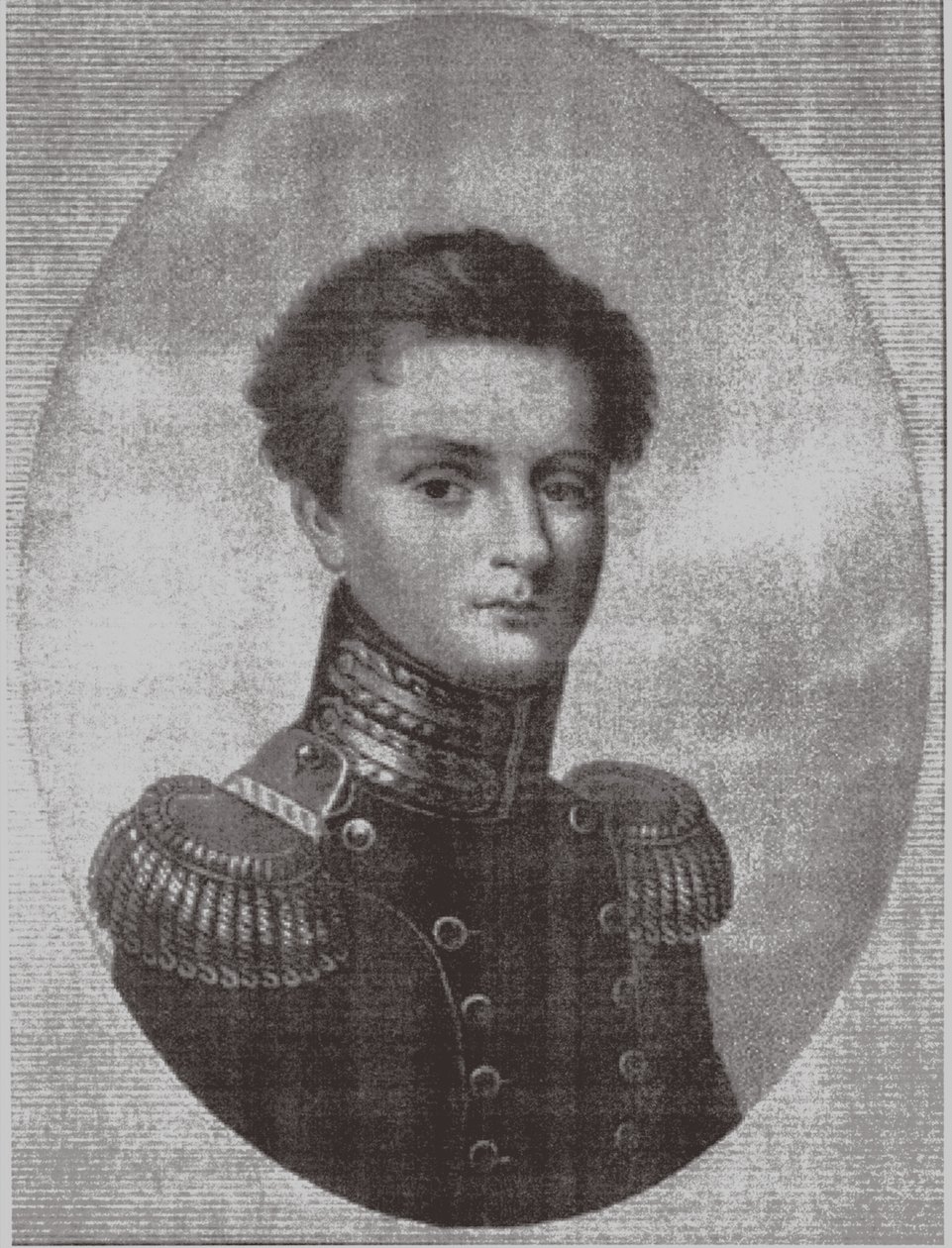 Grão-Duque Michael Pavlovich da Rússia 1798-1849, c. 1815 de Unbekannt