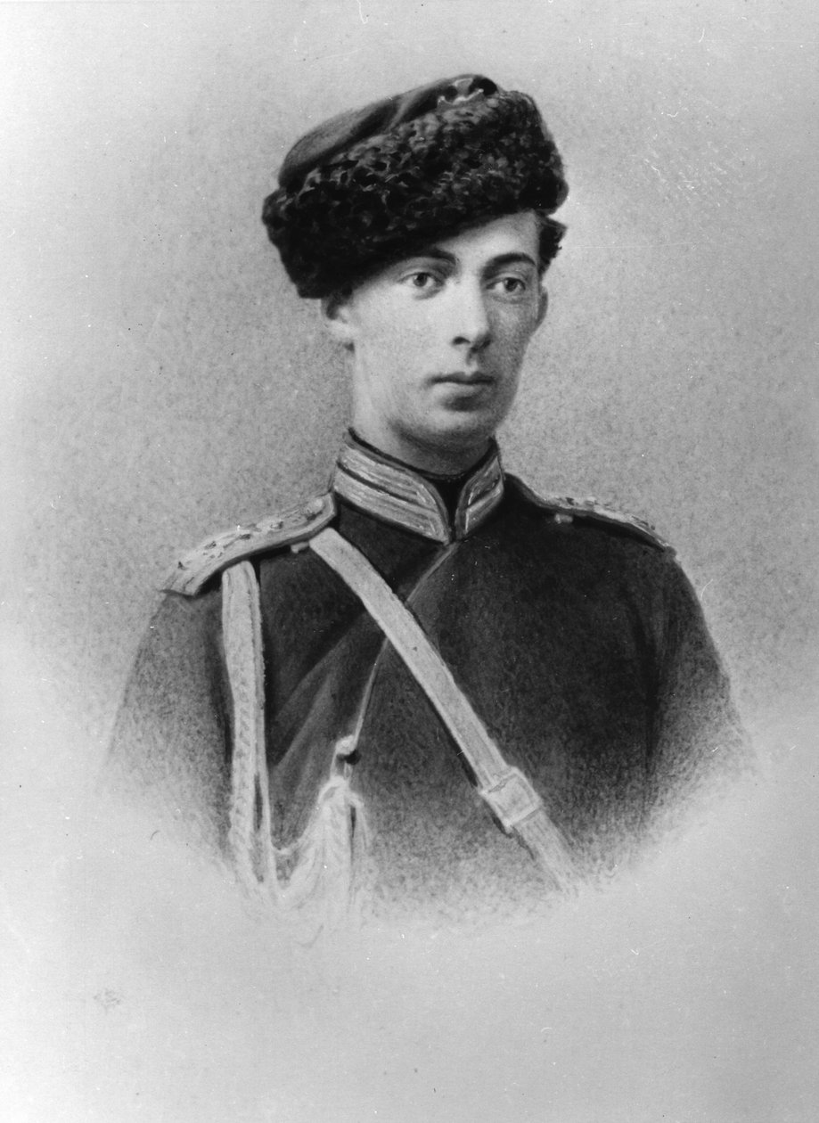 Grão-Duque Nicholas Alexandrovich da Rússia, c1862-c1863 de Unbekannt