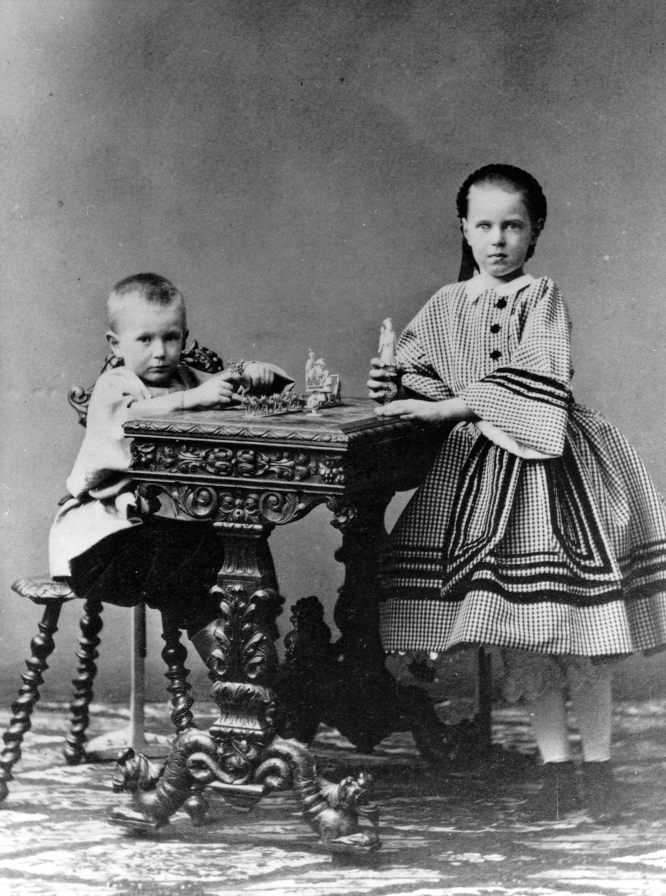 Grão-Duque Sergei Alexandrovich e Grã-Duquesa Maria Alexandrovna da Rússia, 1860 de Unbekannt