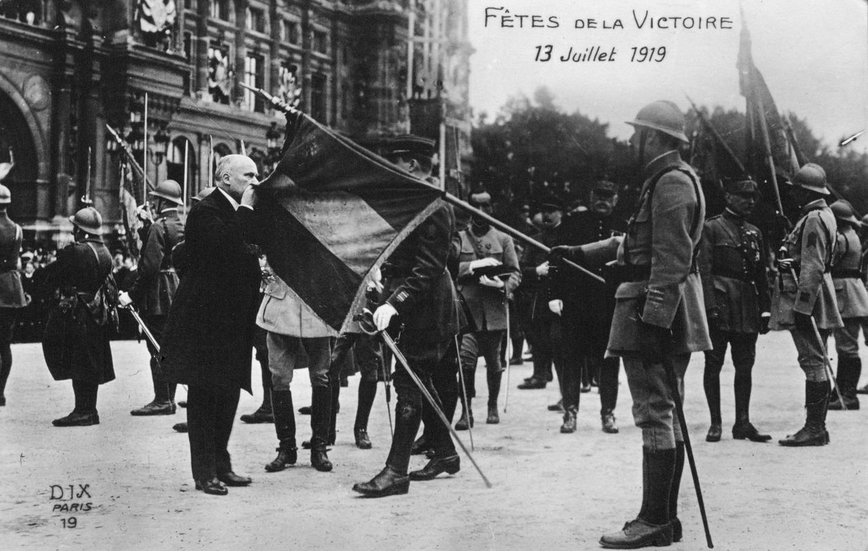 Desfile da grande vitória, Paris, França, 14 de julho de 1919 de Unbekannt