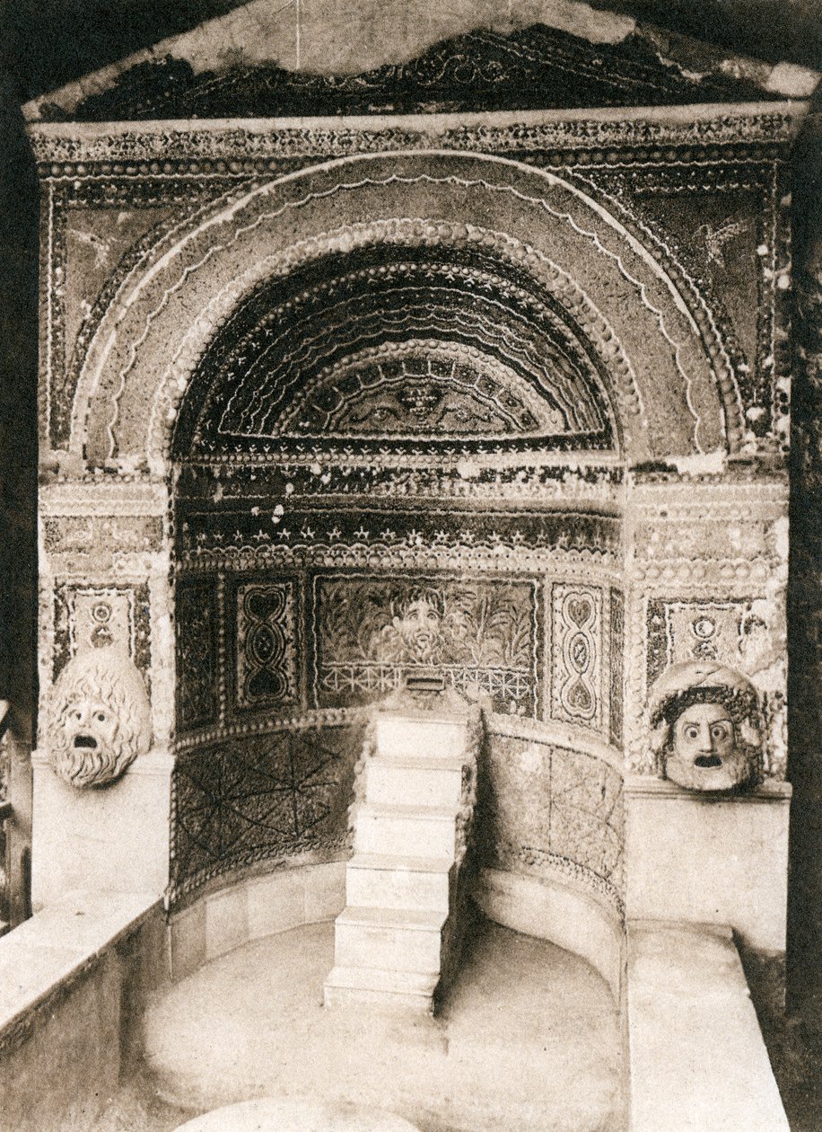 Grande Fontana, Pompéia, Itália, c1900s de Unbekannt