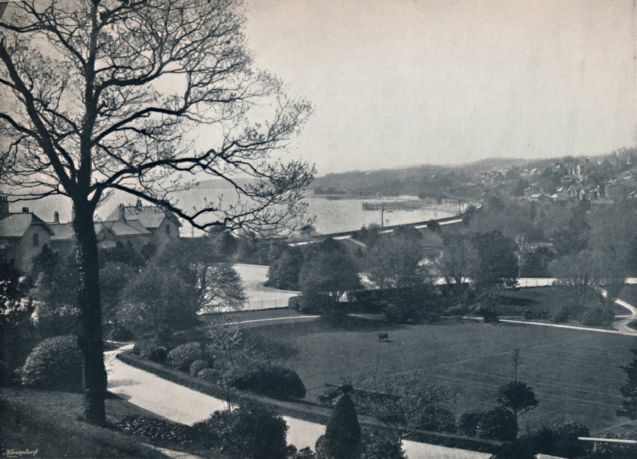 Grange - vista dos jardins, 1895 de Unbekannt