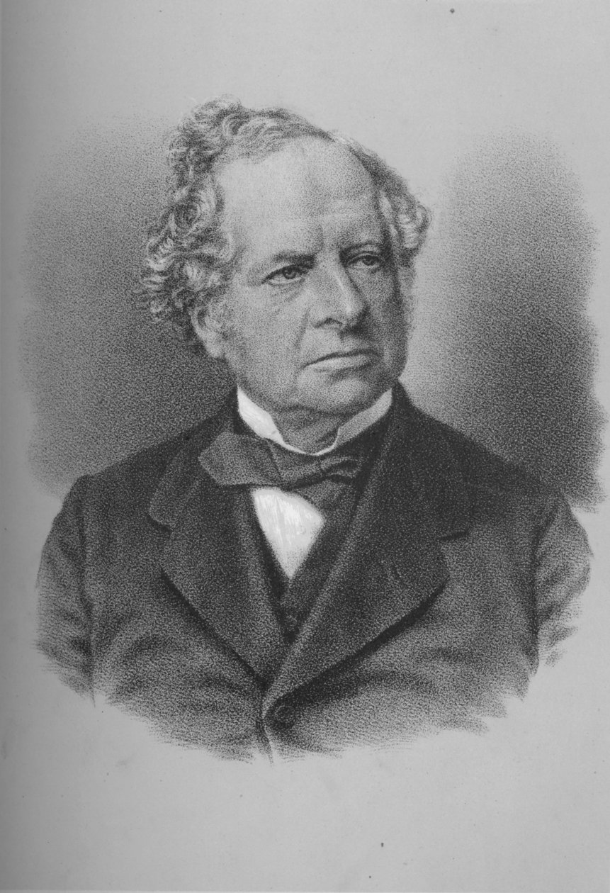 Granville George Leveson-Gower, 2o Earl Granville, político britânico, c1870s 1883 de Unbekannt