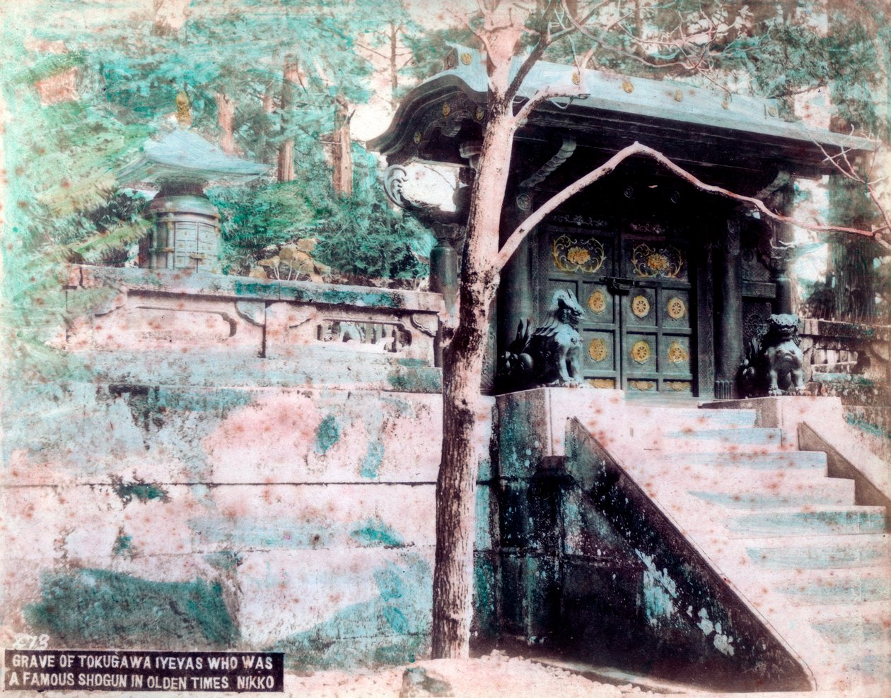 Túmulo de Tokugawa Ieyasu, um famoso shogun, Nikko, Japão de Unbekannt