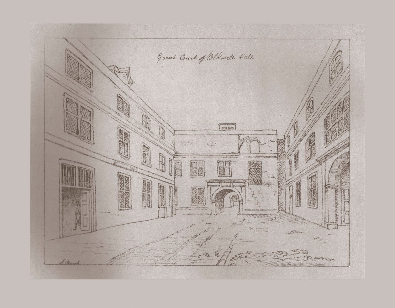Grande Tribunal de Blackwell Hall, 1886 de Unbekannt