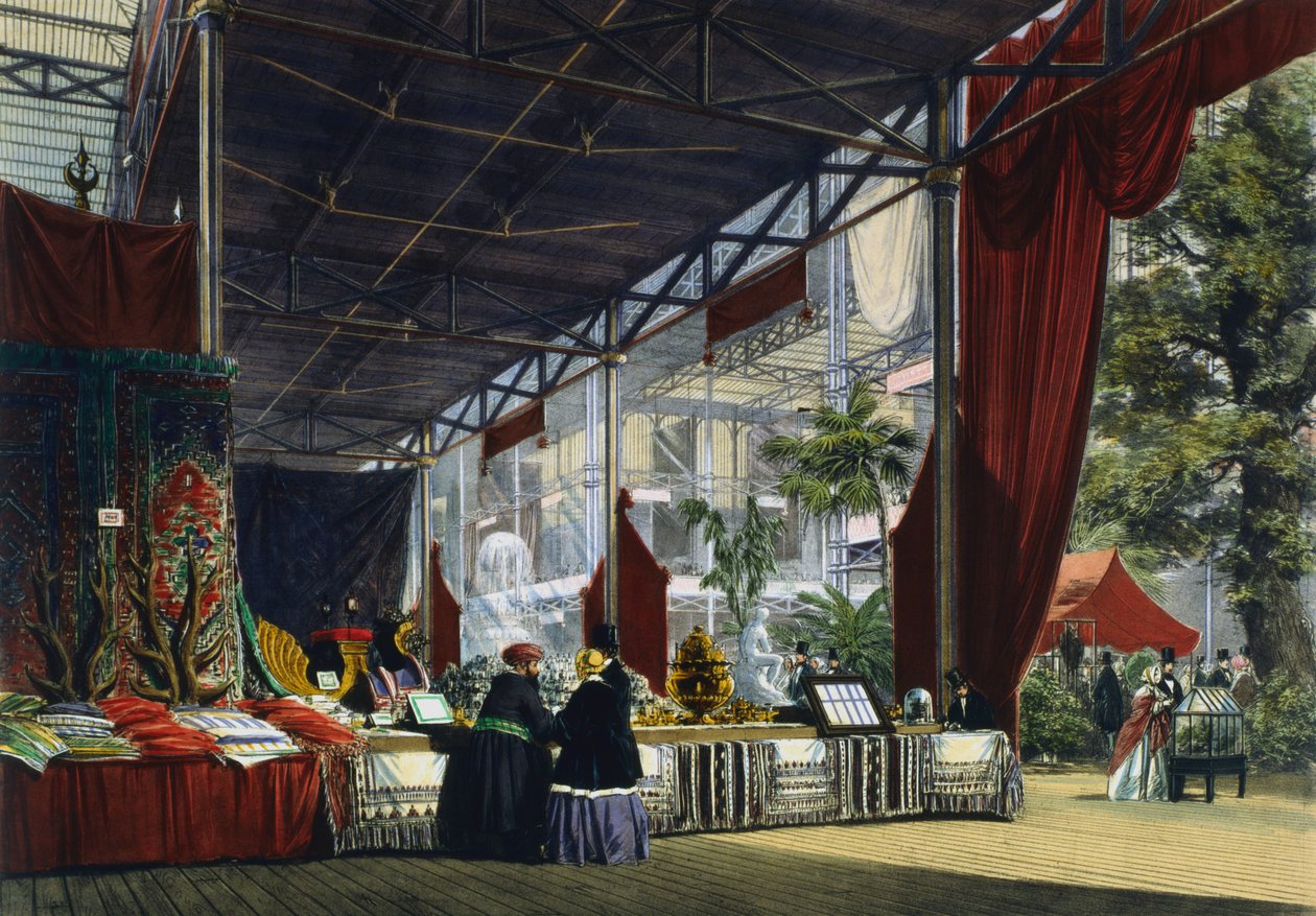 Grande Exposição, Hyde Park, Londres, 1851 de Unbekannt