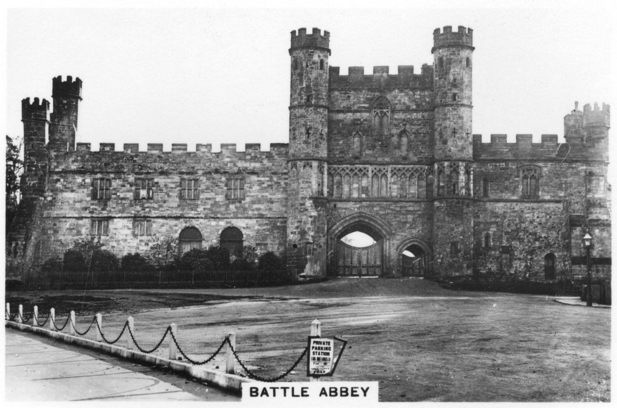Grande Gatehouse, abadia de batalha, East Sussex, 1937 de Unbekannt