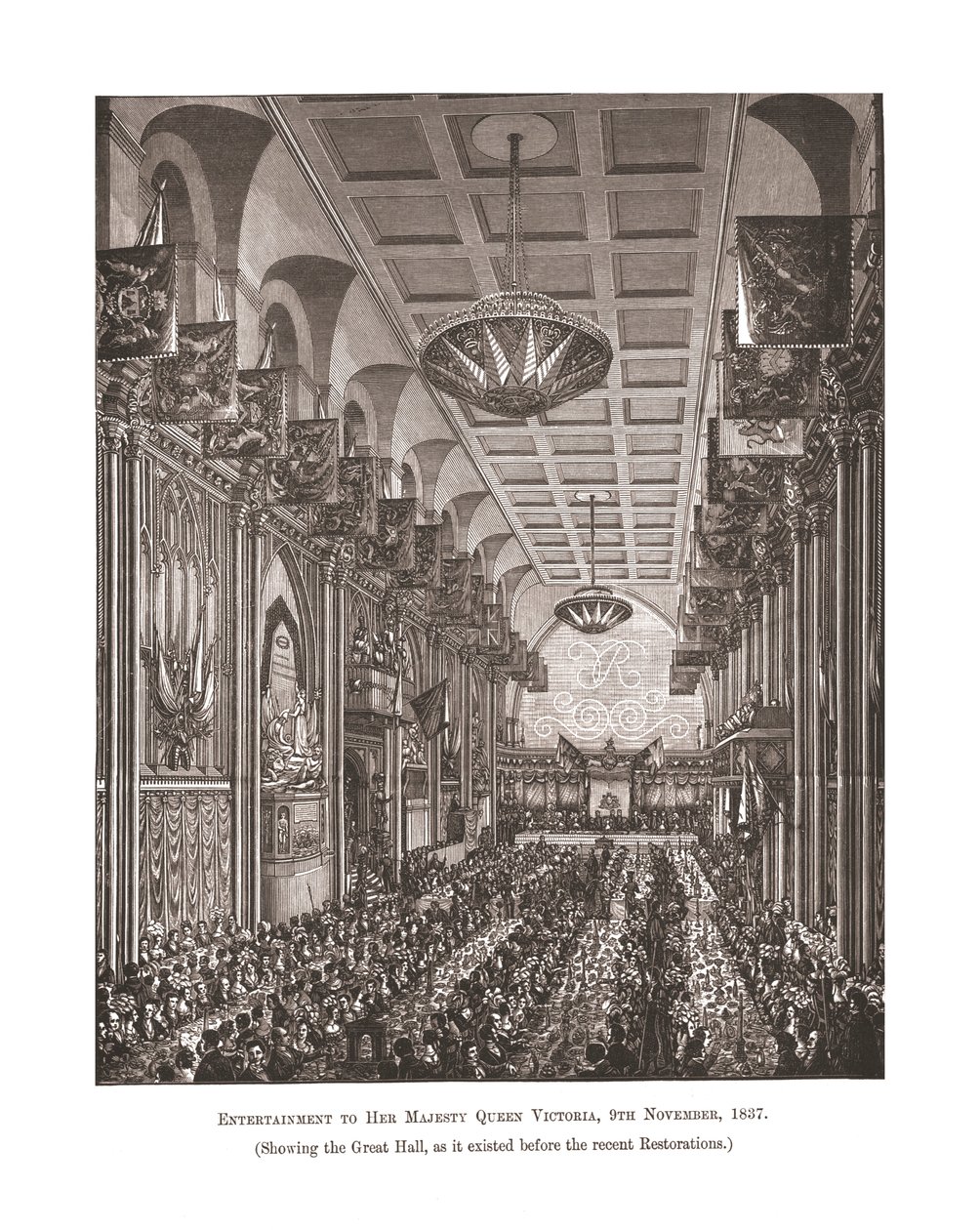 Guildhall do Grande Salão, 1837, 1886 de Unbekannt