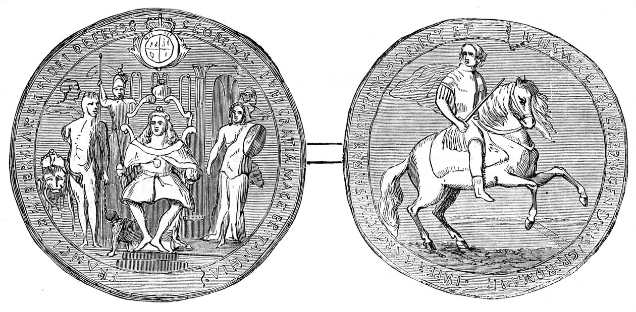 Grande Selo de Jorge II, meados do século XVIII, século XIX de Unbekannt
