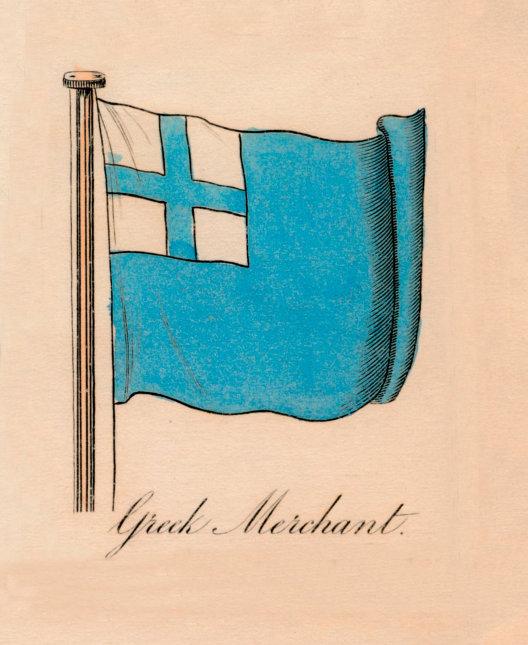 Mercador grego, 1838 de Unbekannt