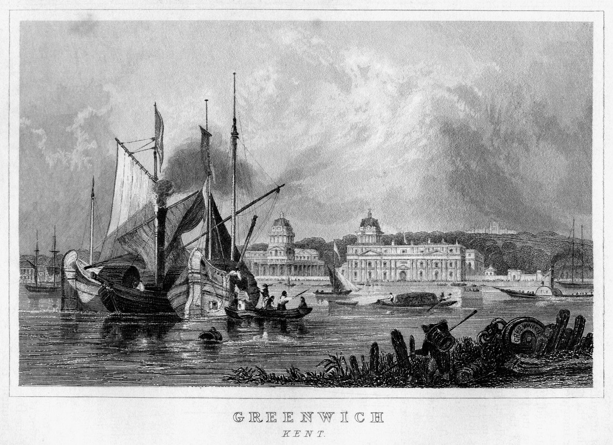 Greenwich, Londres, século XIX de Unbekannt