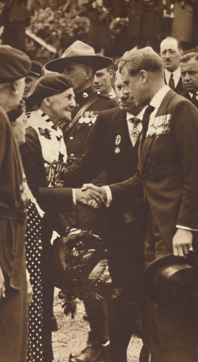 Saudando uma mãe canadense, 1937 de Unbekannt