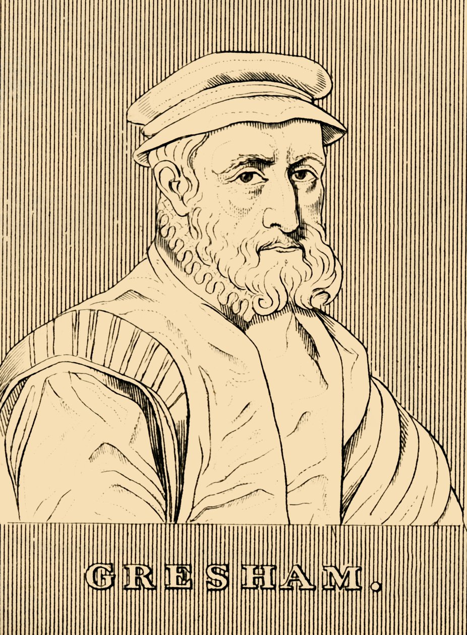 Gresham, c1519-1579, 1830. de Unbekannt
