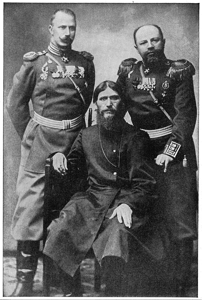 Grigoriy Efimovich Rasputin, místico e santo homem russo de Unbekannt