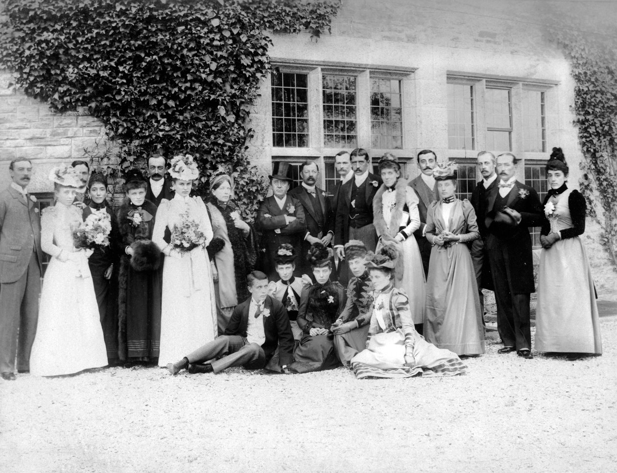 Foto do grupo, c1882 de Unbekannt