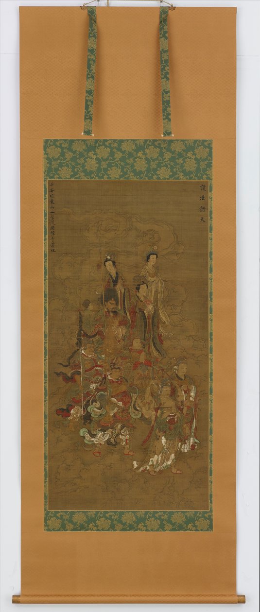Grupo de Seres Celestiais, período Nanbokucho, séculos XIV-XV. de Unbekannt