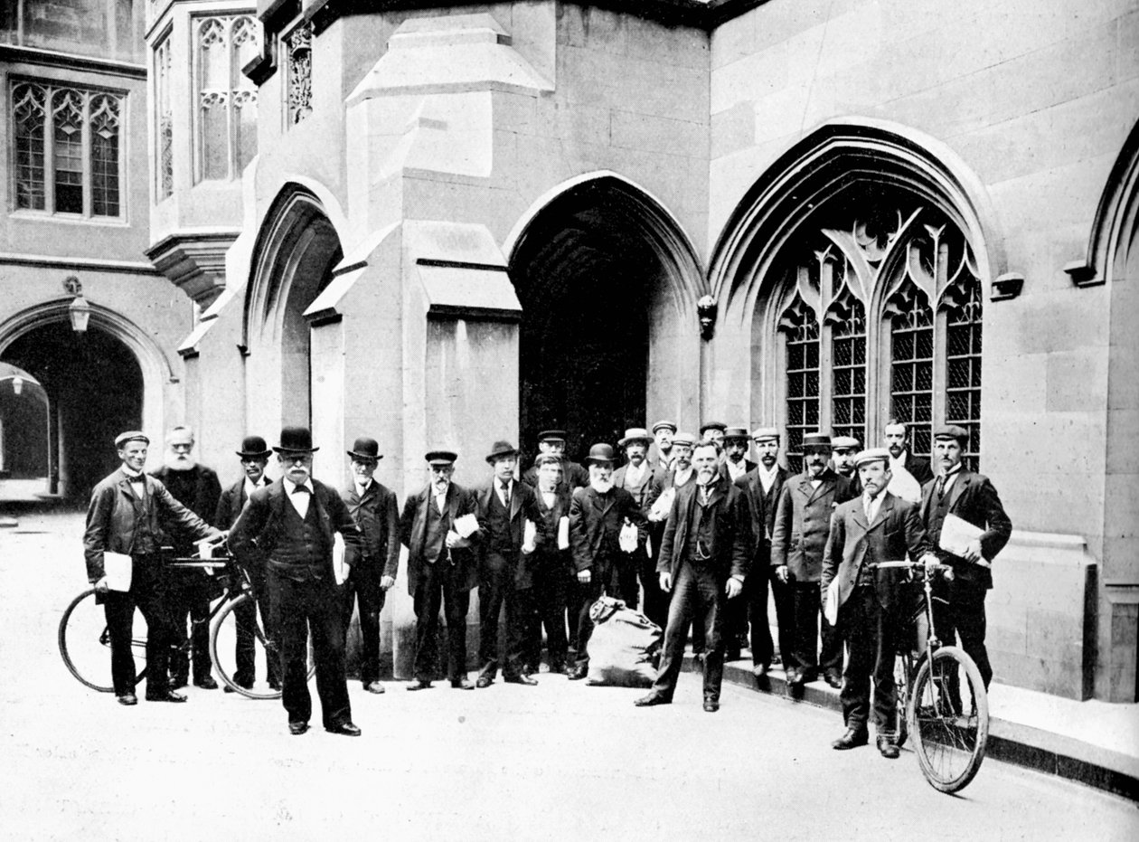 Mensageiros do Grupo de Votações, Casas do Parlamento, Westminster, Londres, c1905 de Unbekannt