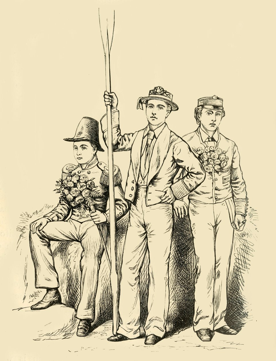 Grupo em 4 de junho de 1911. de Unbekannt