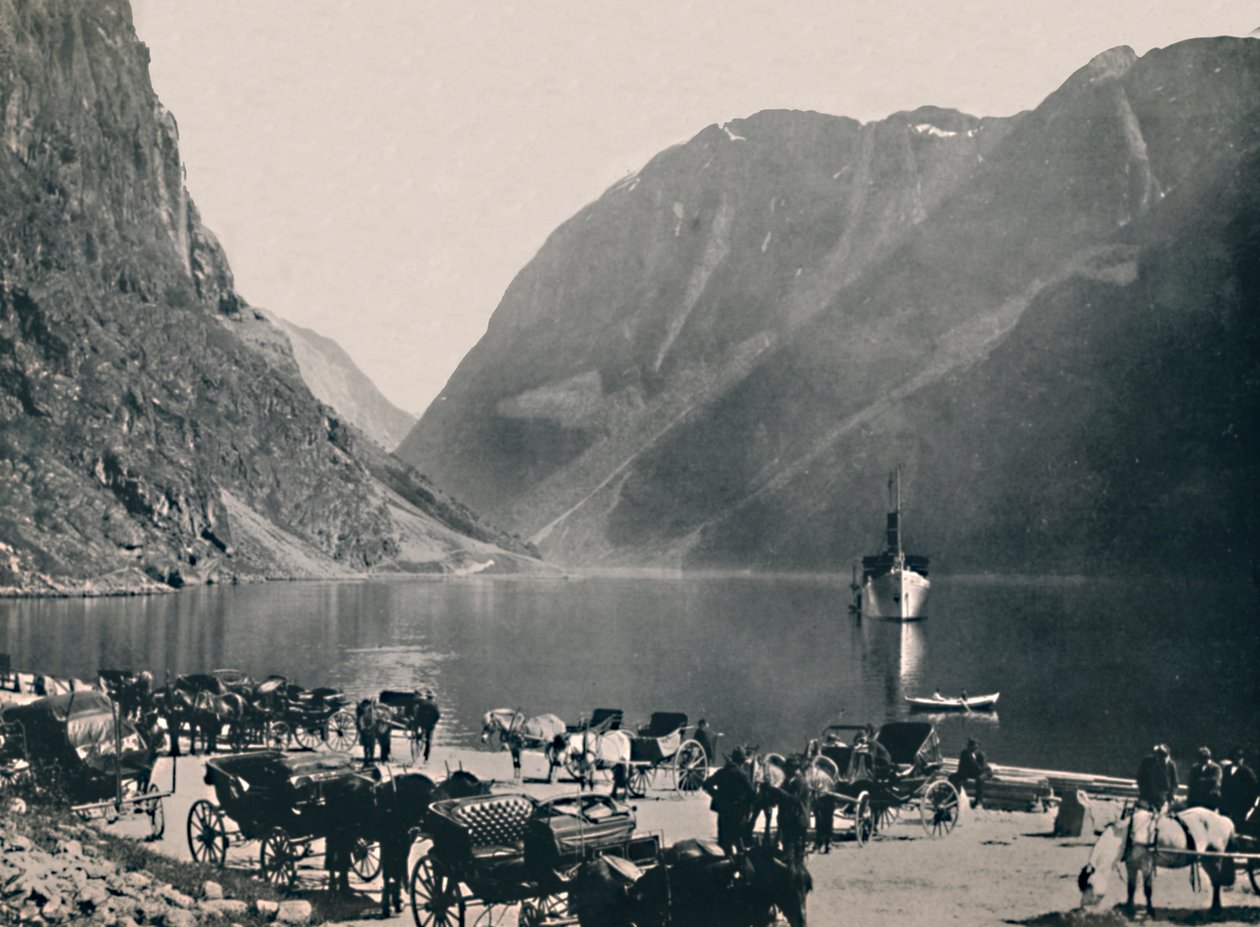 Gudvangen, Naeroyfjord, 1914. de Unbekannt
