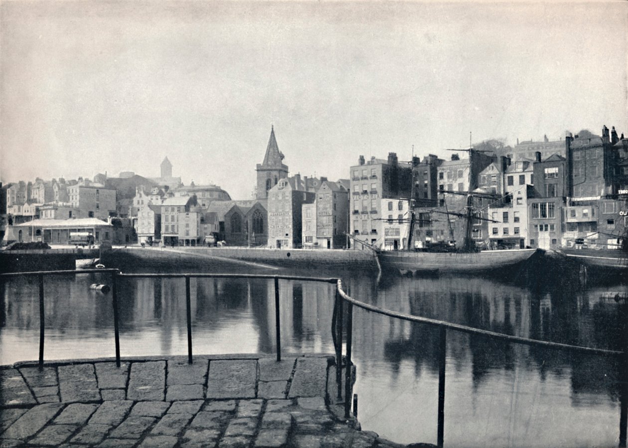 Guernsey - o porto velho, 1895 de Unbekannt