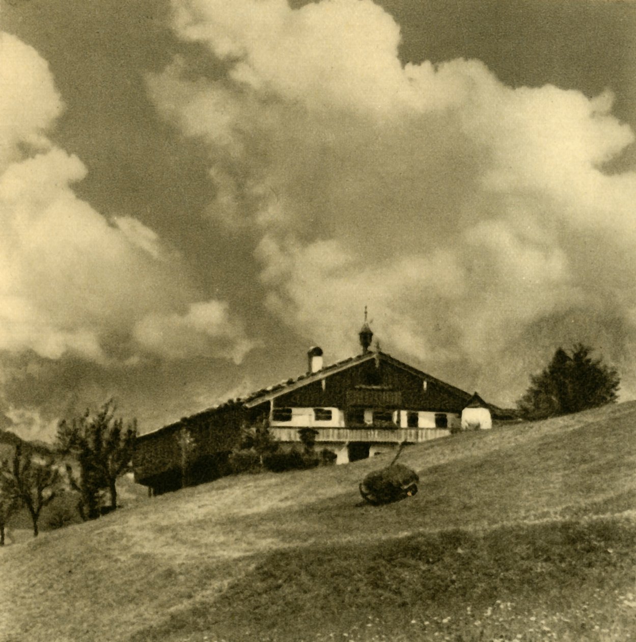 Residencial, montanhas mais selvagens, Tirol, Áustria, c1935. de Unbekannt