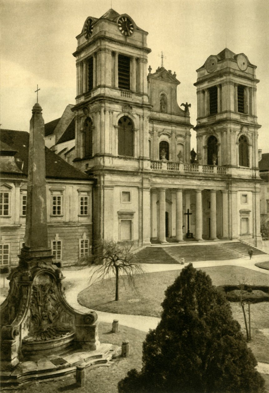 Abadia de Göttweig, Krems, Baixa Áustria, c1935. de Unbekannt